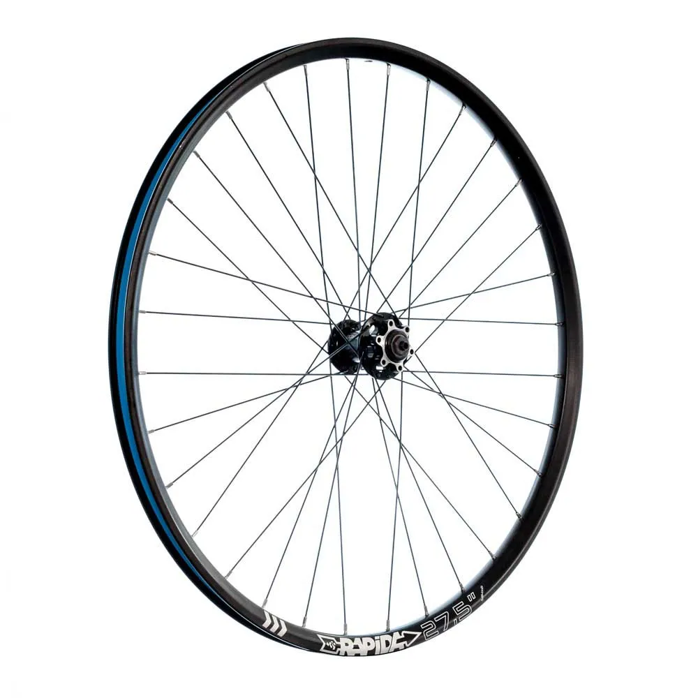 Rapida Taurus 27.5´´ Disk Mtb Framhjul, Black, One Size, One Size