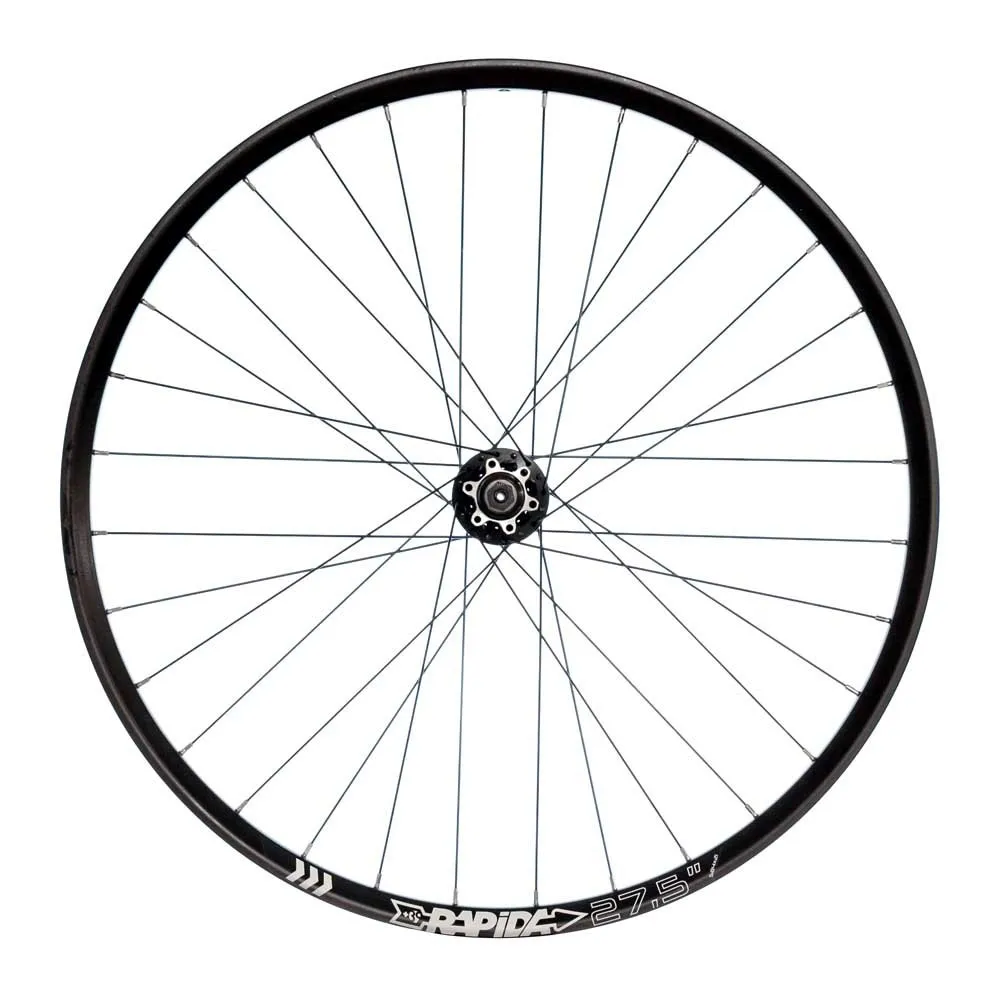 Rapida Taurus 27.5´´ Disk Mtb Framhjul, Black, One Size, One Size
