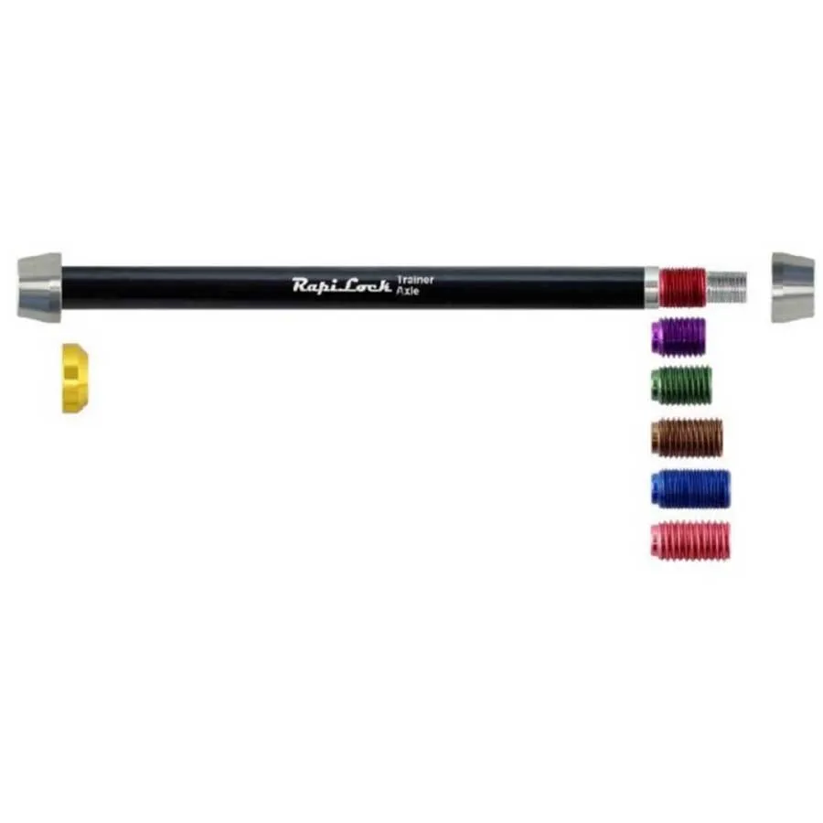 RapiLock Road Trainer Genomgående Axel, Black, 12 x 142mm RapiLock Road Trainer Genomgående Axel, Black, 12 x 142mm