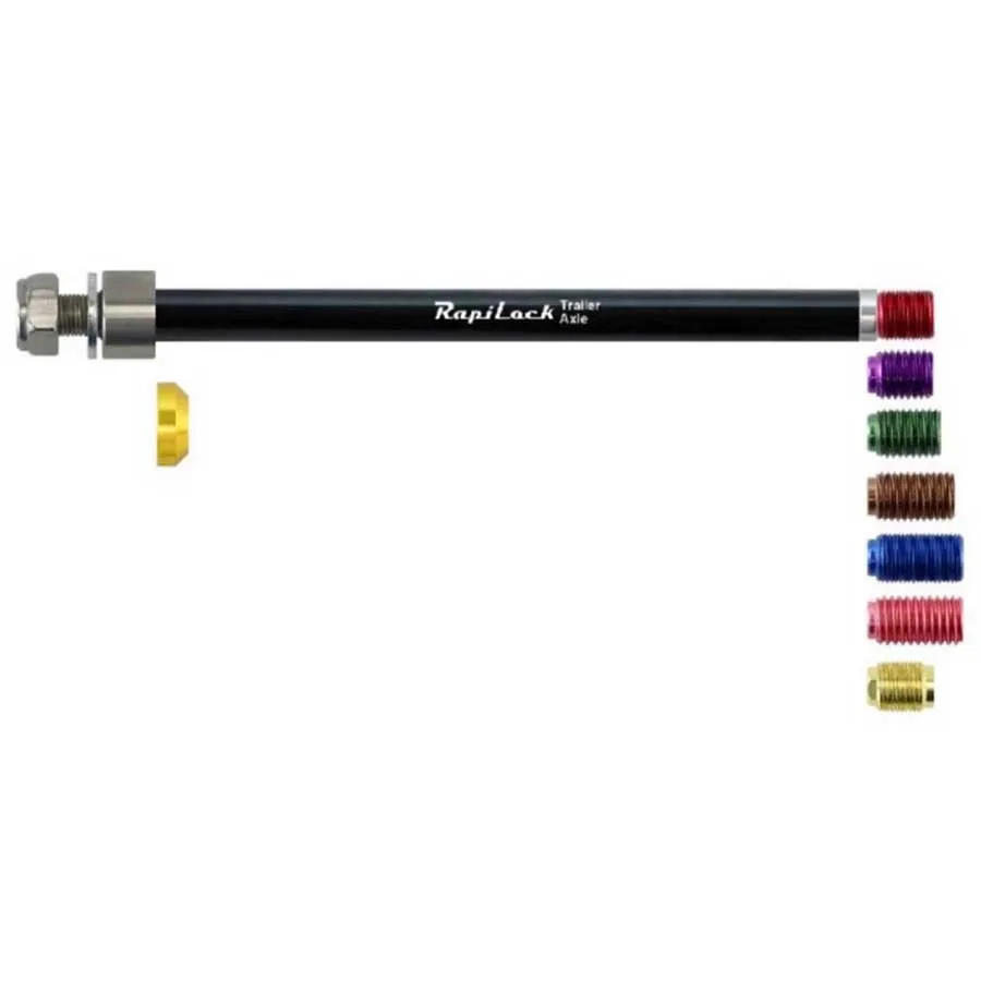 RapiLock Trainer Genomgående Axel, Black, 12 x 142mm