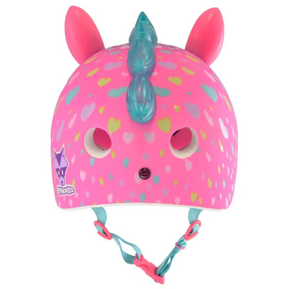 Raskullz Super Rainbow Led Juniorhjälm, Pink