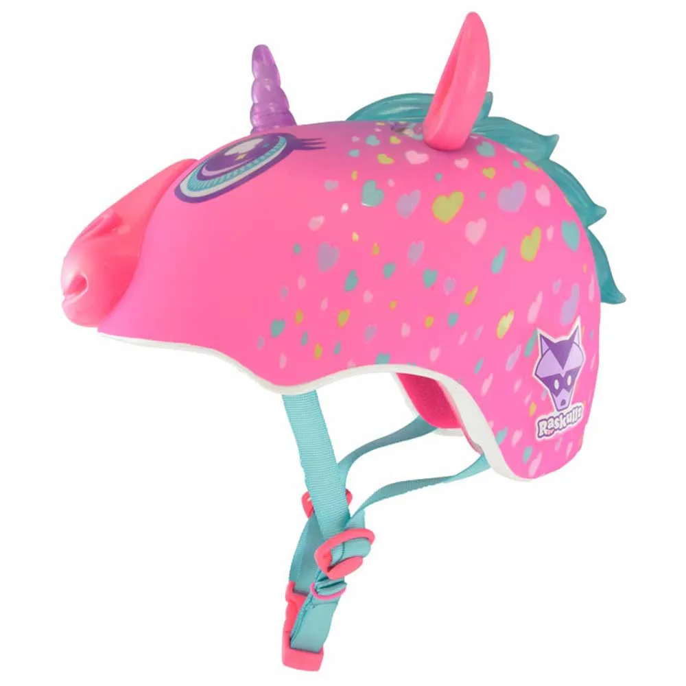 Raskullz Super Rainbow Led Juniorhjälm, Pink