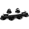 Rassine B6 Cykelställ För 2 Cyklar, Black, 2 Cykels