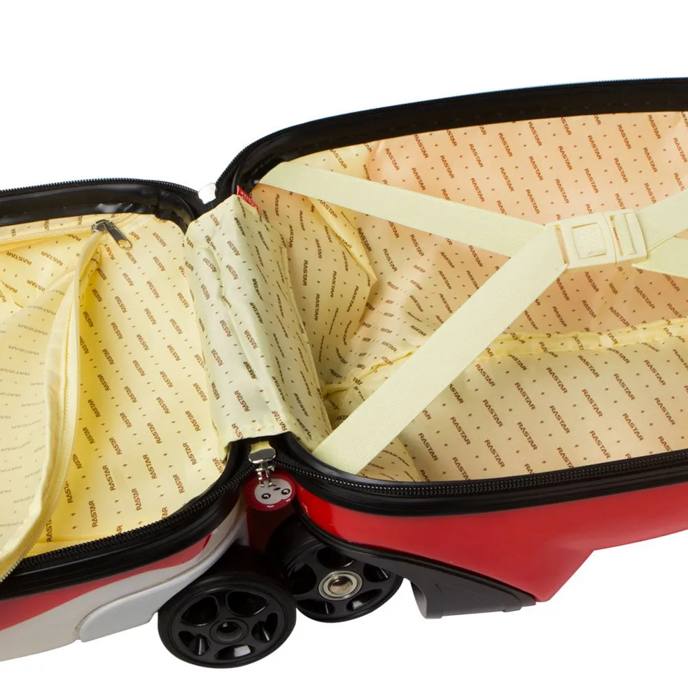 Rastar Sea Urchin Ryggsäck Med Hjul, Red