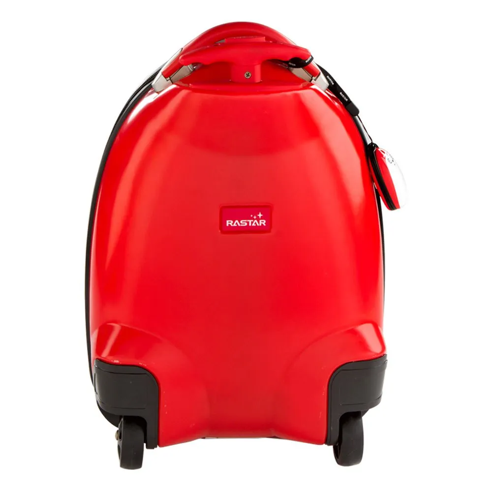 Rastar Sea Urchin Ryggsäck Med Hjul, Red