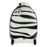 Rastar Zebra Ryggsäck Med Hjul, White / black