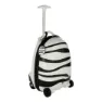 Rastar Zebra Ryggsäck Med Hjul, White / black