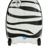 Rastar Zebra Ryggsäck Med Hjul, White / black