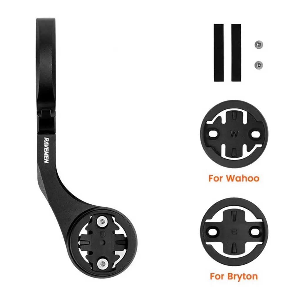 Ravemen Garmin/bryton/wahoo Styrfäste För Cykelcomputer, Black, One Size