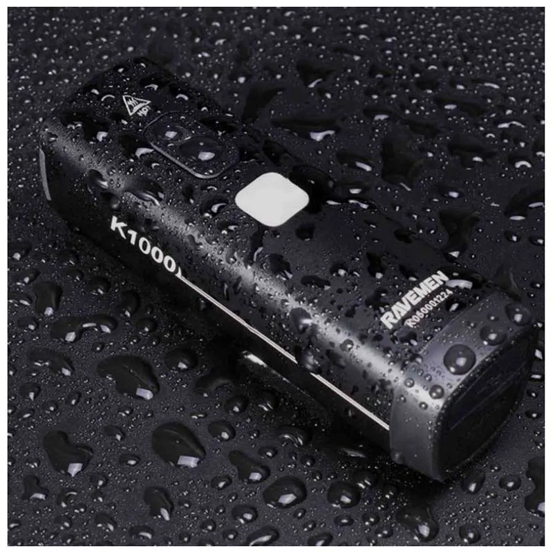 Ravemen K1000 Framlampa, Black, 1000 Lumens