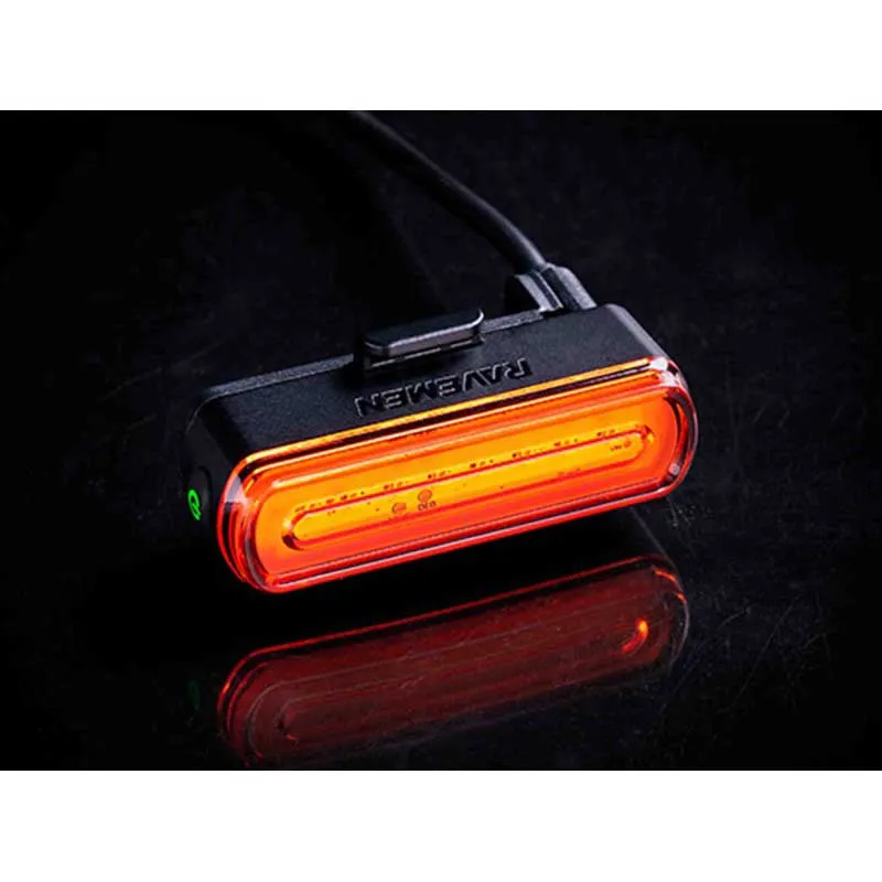 Ravemen Tr30 Bakljus, Black / red, 30 Lumens