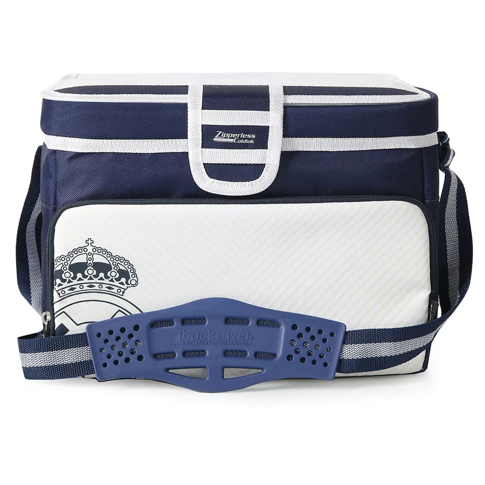 REAL Hardbody® Mjuk Bärbar Kylare 31.8x18.7x21.9 Cm, White / blue, One Size