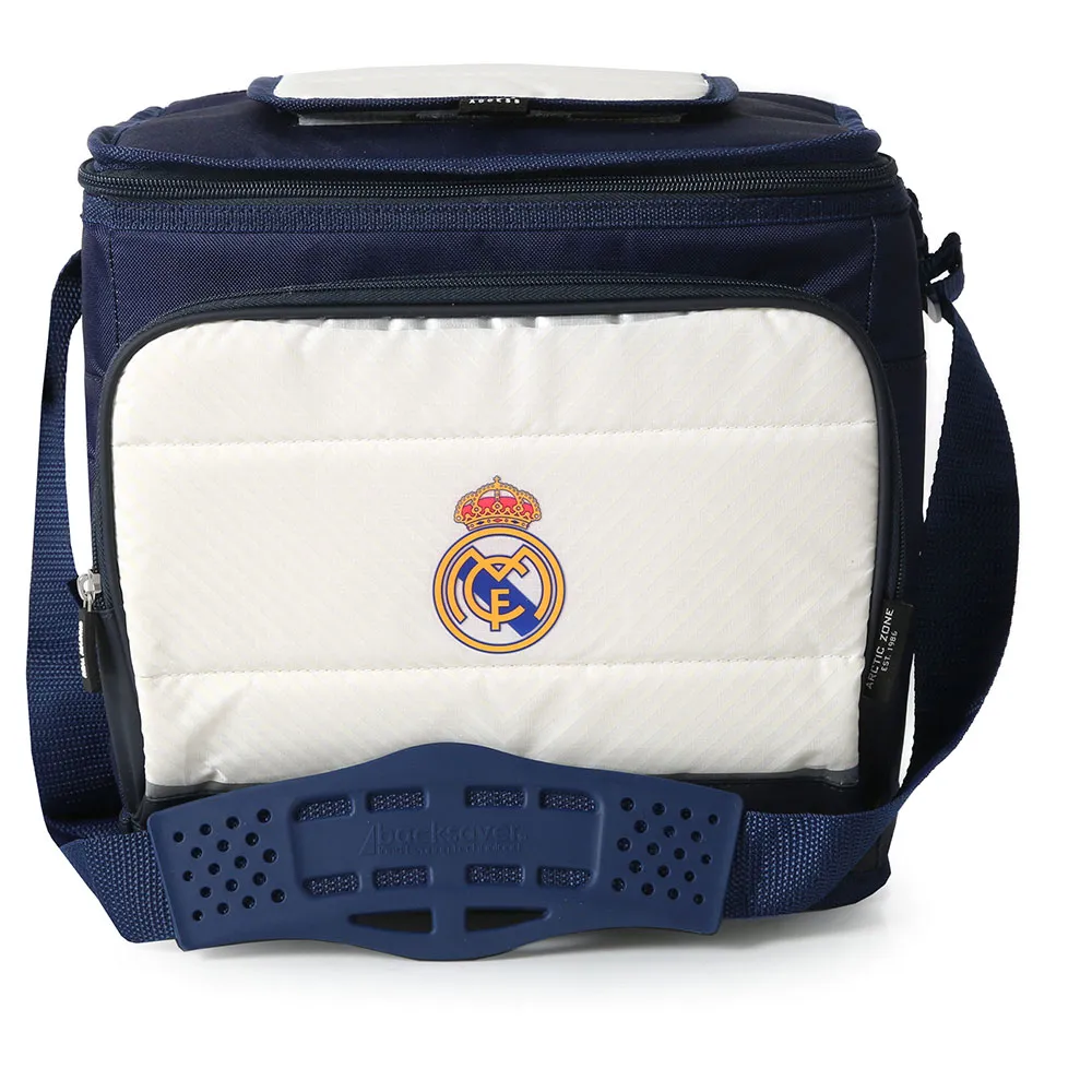 REAL Mjuk Bärbar Kylare 29.5x22.0x27.5 Cm, White / blue, One Size