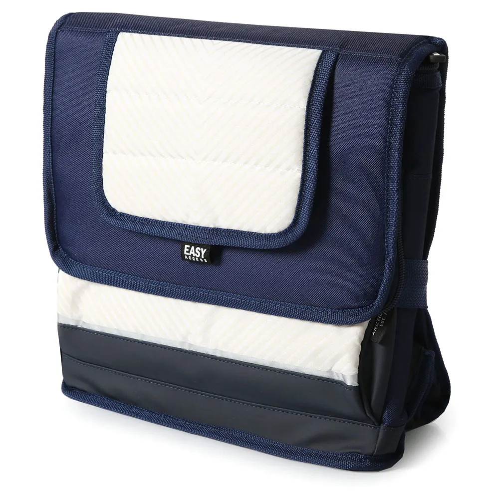 REAL Mjuk Bärbar Kylare 29.5x22.0x27.5 Cm, White / blue, One Size