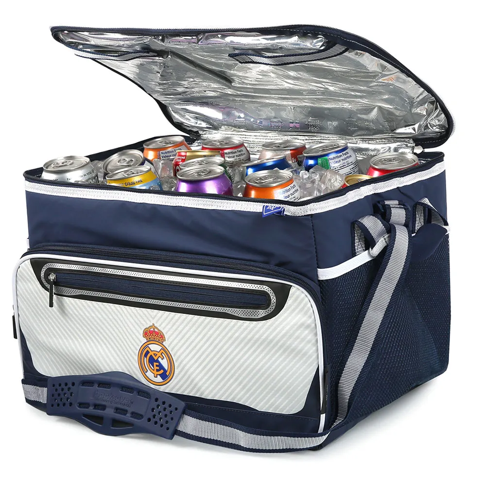 REAL Mjuk Bärbar Kylare 44.5x33.0x30.5 Cm, White / blue, One Size