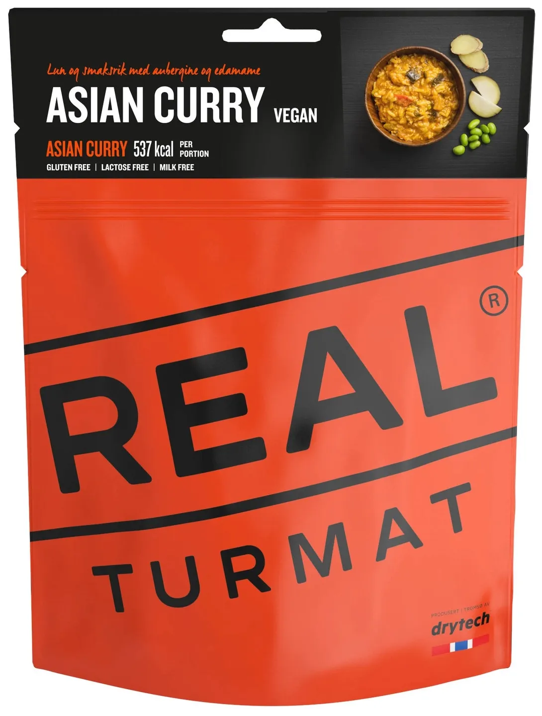Real turmat Asian Curry 480g Middag