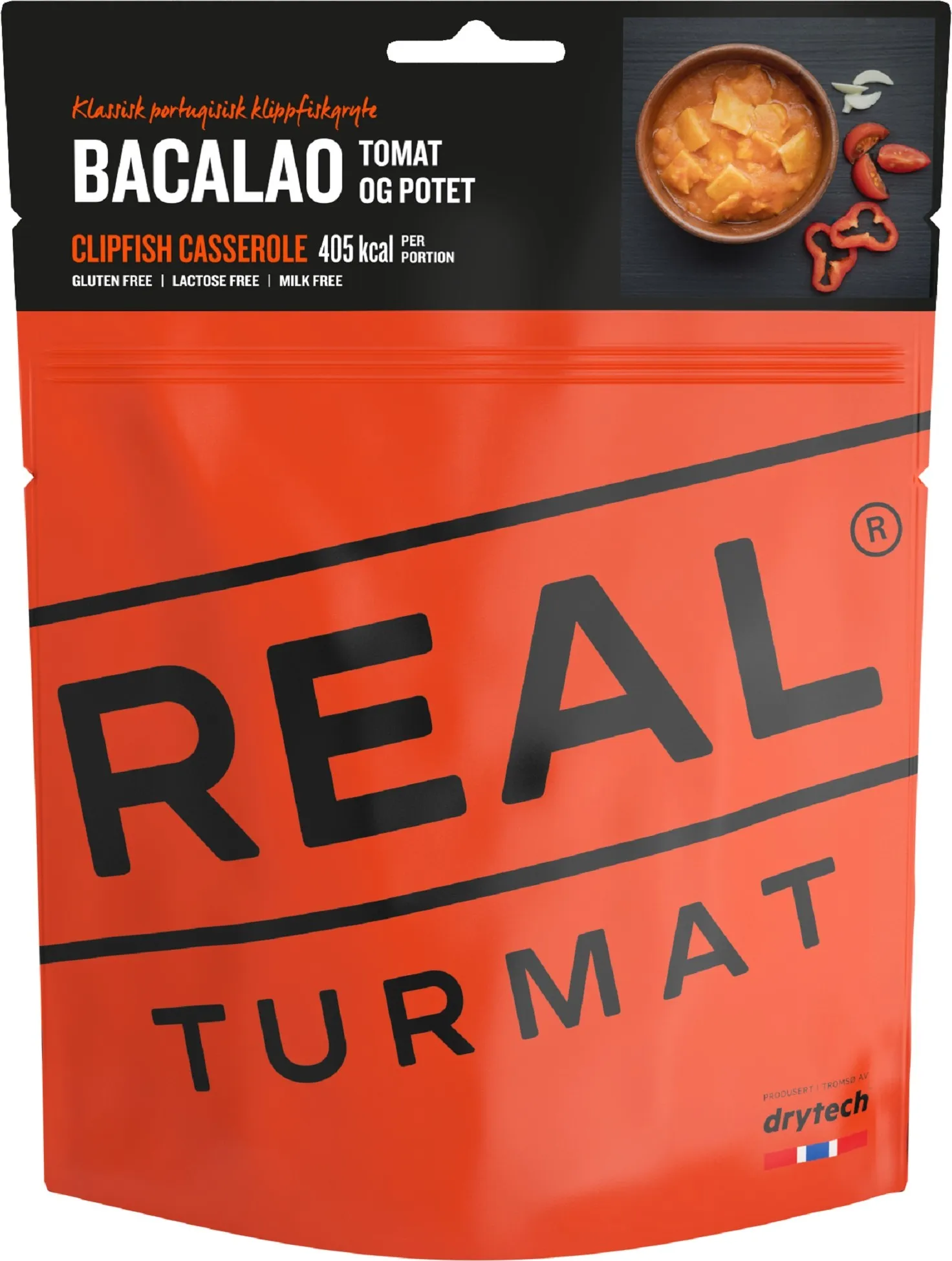 Real turmat Bacalao, Orange, 500g Real turmat Bacalao, Orange, 500g