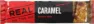 Real turmat Caramell Bar, Sort og rød, 40g