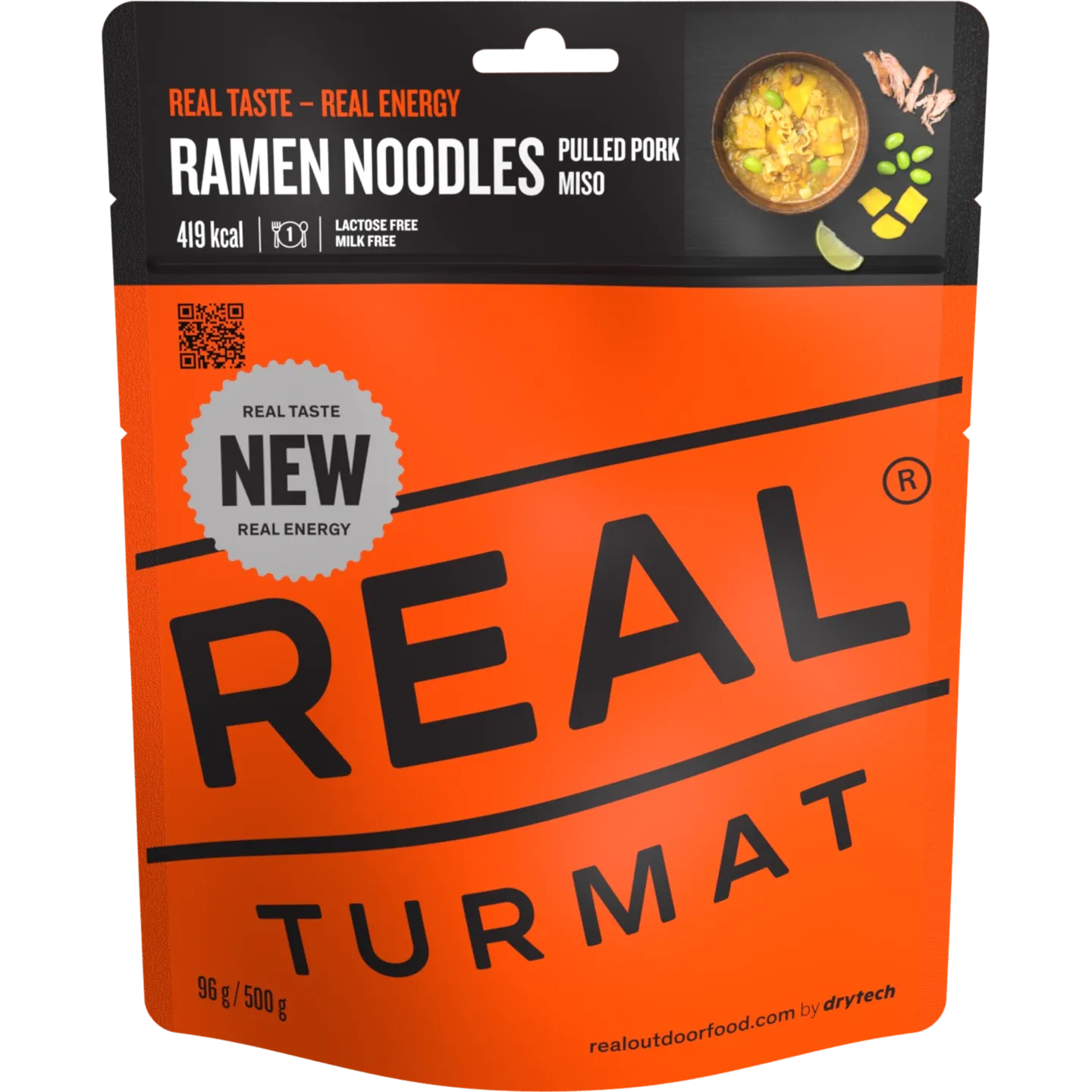 Real turmat Ramen Noodles 500g, OneColour, 420g Real turmat Ramen Noodles 500g, OneColour, 420g
