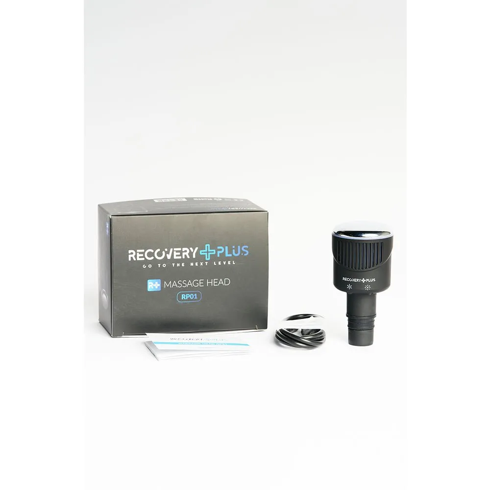 Recovery Plus Rp01 Kall-och Varm Massagehuvud, Black, One Size