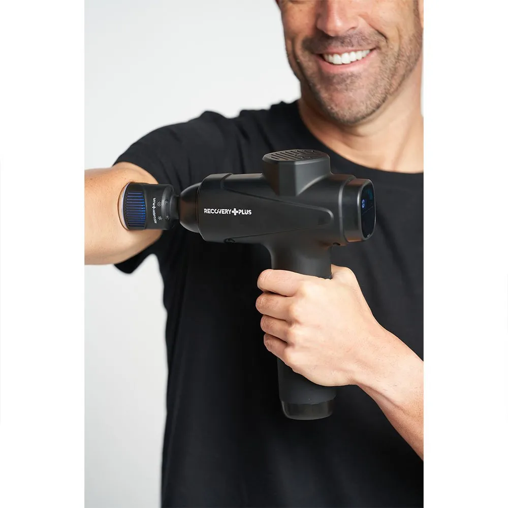 Recovery Plus Rp01 Kall-och Varm Massagehuvud, Black, One Size
