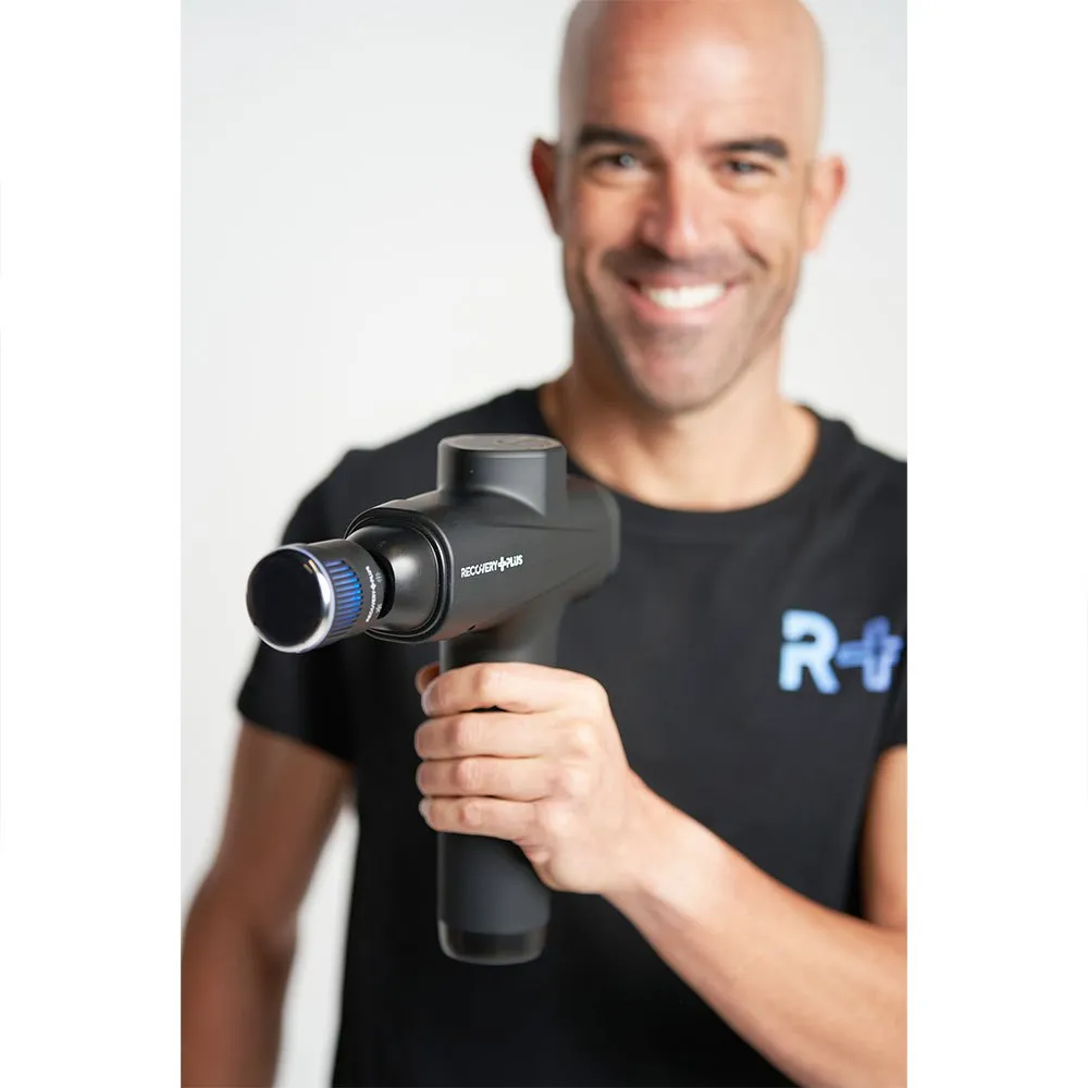 Recovery Plus Rp01 Kall-och Varm Massagehuvud, Black, One Size
