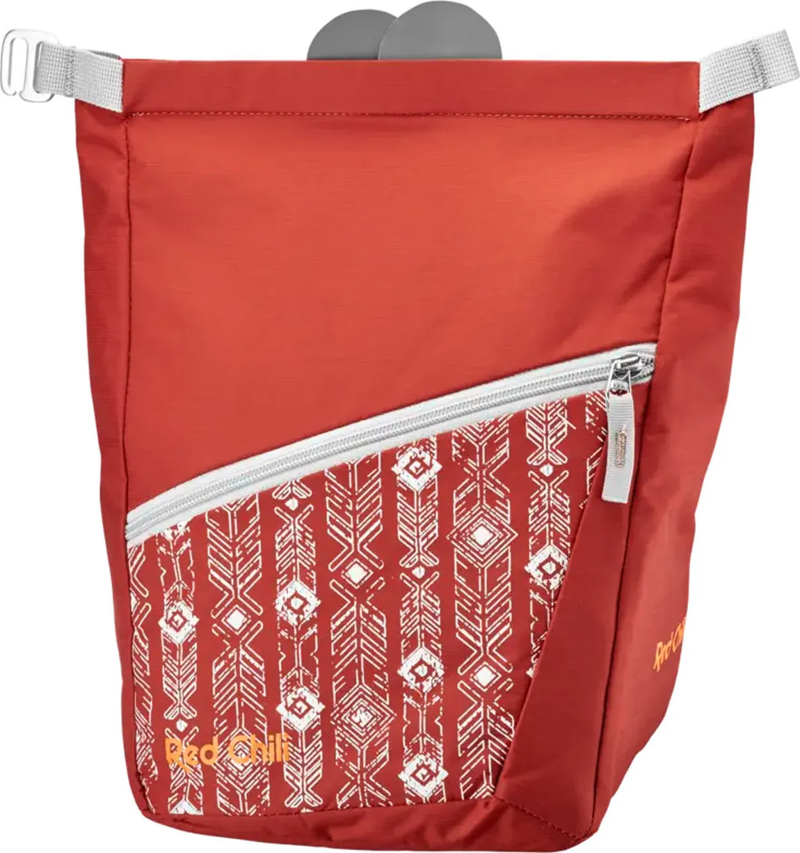 Red Chili Chalk Bag Boulder Reactor, Salsa, One Size Red Chili Chalk Bag Boulder Reactor, Salsa, One Size