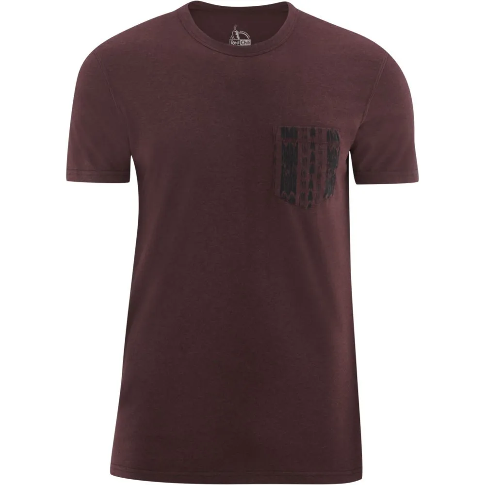 Red Chili Heso T-shirt Med Korta ärmar, Dark plum
