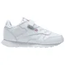 Reebok Leather 1v Velcro Skor, White / carbon / vector blue, EU 31 1/2