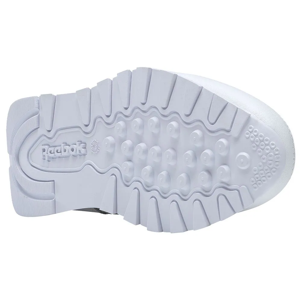 Reebok Leather 1v Velcro Skor, White / carbon / vector blue, EU 31 1/2