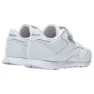 Reebok Leather 1v Velcro Skor, White / carbon / vector blue, EU 31 1/2