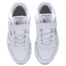 Reebok Leather 1v Velcro Skor, White / carbon / vector blue, EU 31 1/2