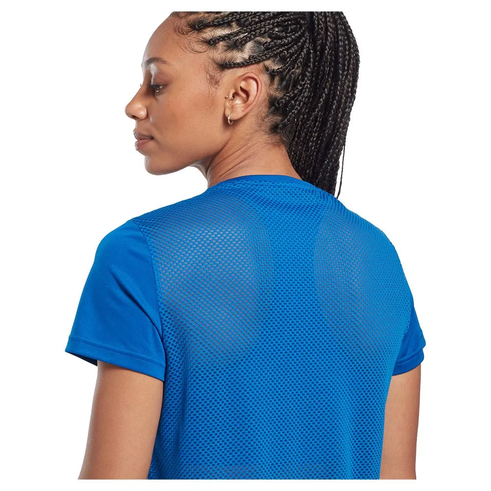 Reebok Speedwick Graphic T-shirt Med Korta ärmar female, Vector blue Reebok Speedwick Graphic T-shirt Med Korta ärmar female, Vector blue