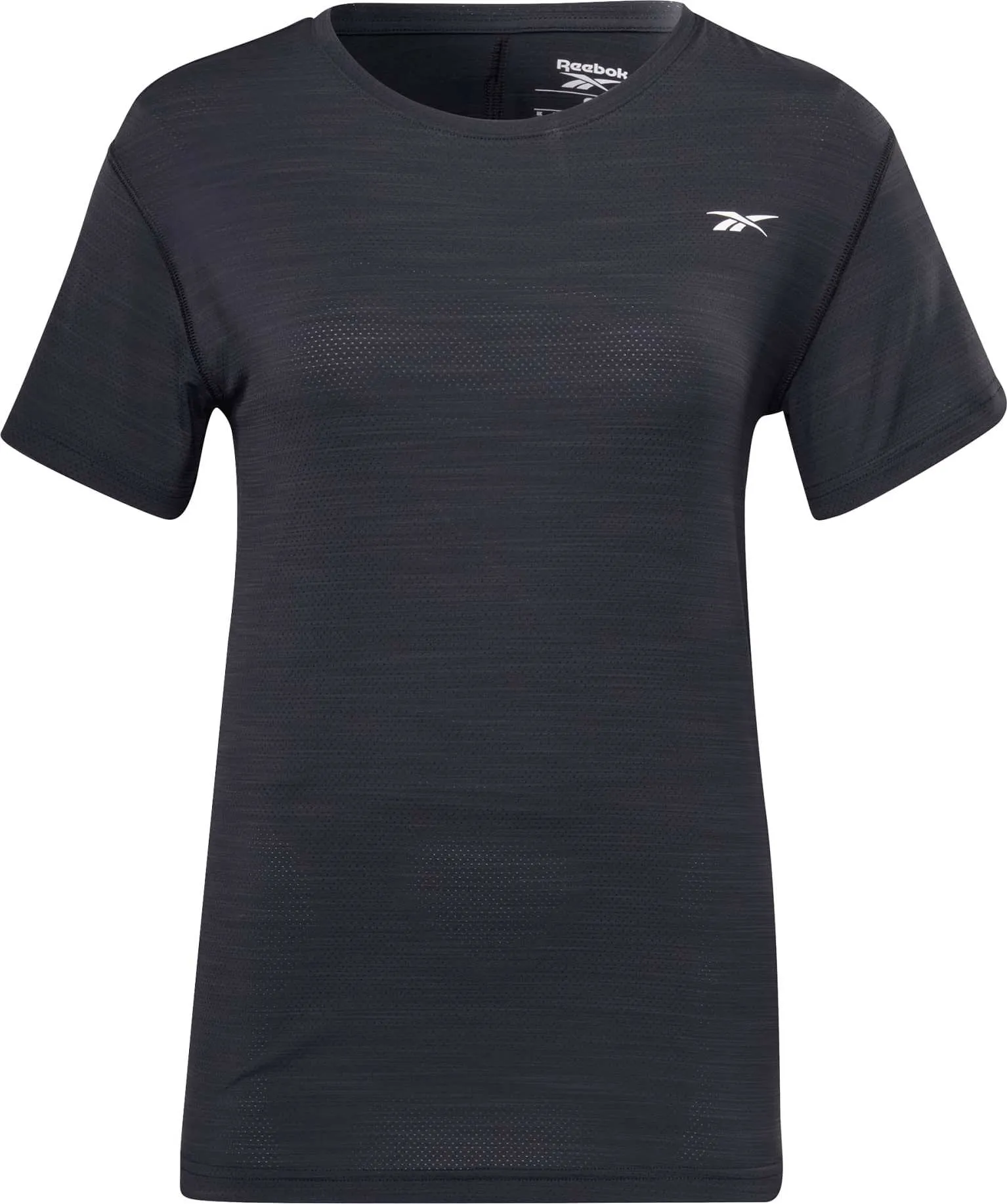 Reebok Women's ACTIVCHILL Athletics T-Shirt, Black Reebok Women's ACTIVCHILL Athletics T-Shirt, Black