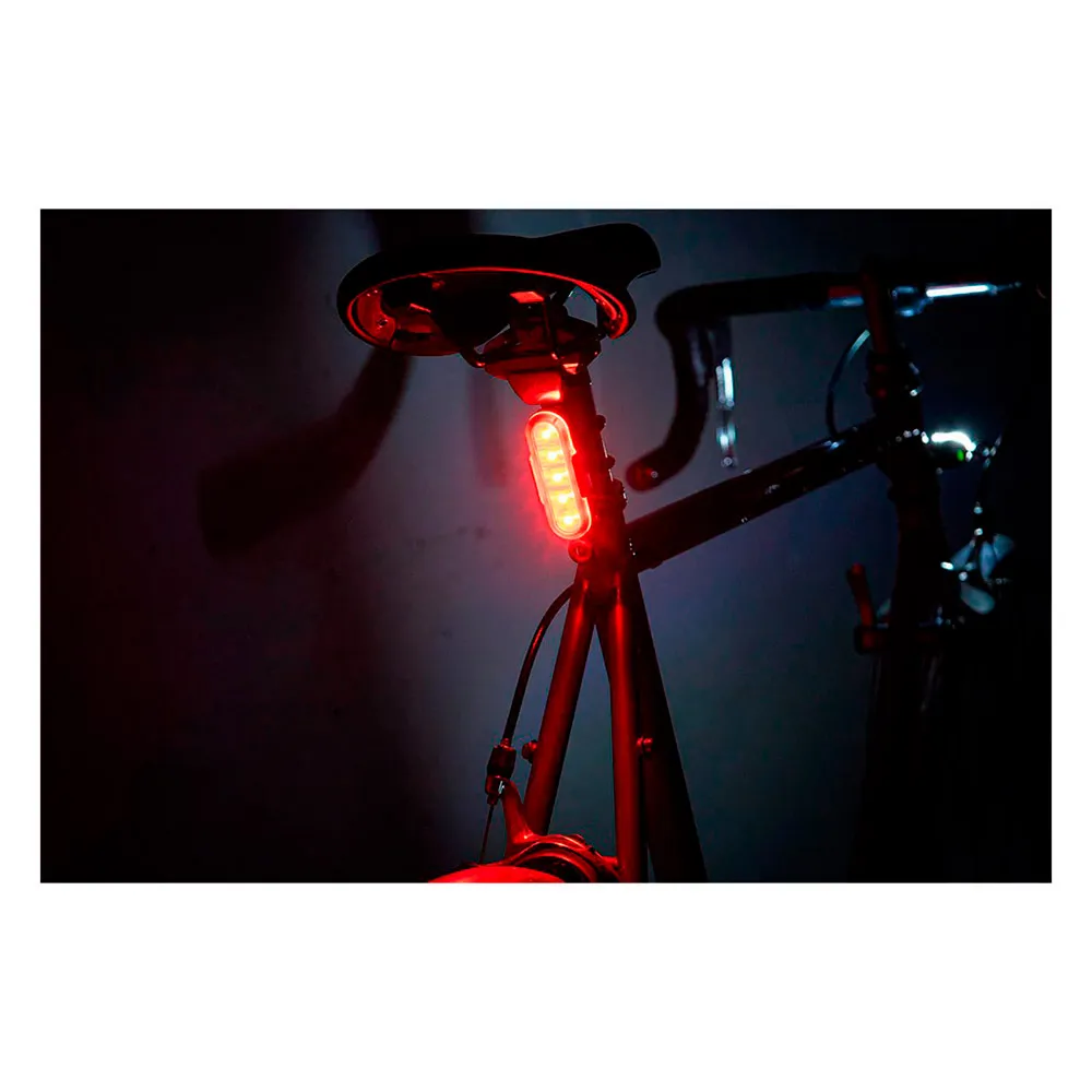 Reelight Stadium Rechargeable Cykellampset, Black, 120/30 Lumens