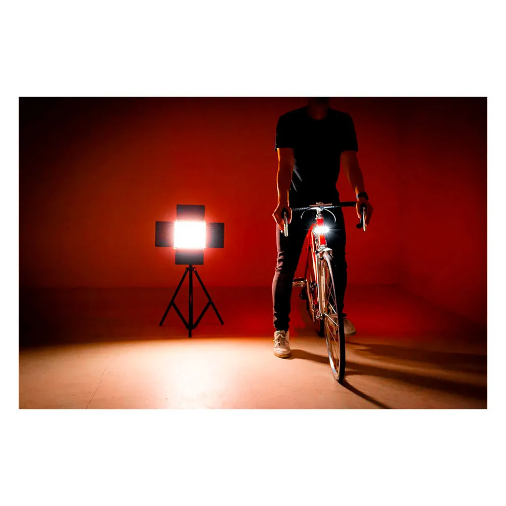 Reelight Stadium Rechargeable Cykellampset, Black, 120/30 Lumens