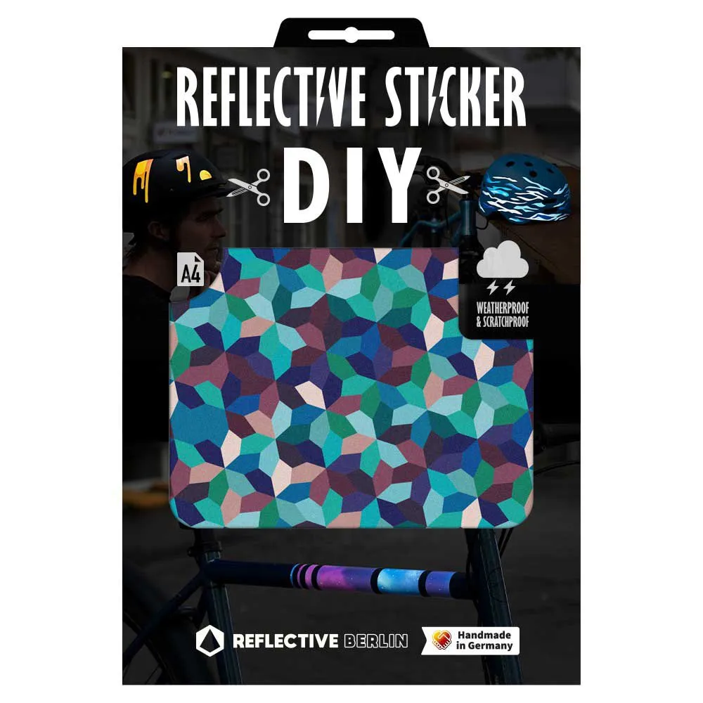 REFLECTIVE BERLIN Diy Reflekterande Klistermärken REFLECTIVE BERLIN Diy Reflekterande Klistermärken