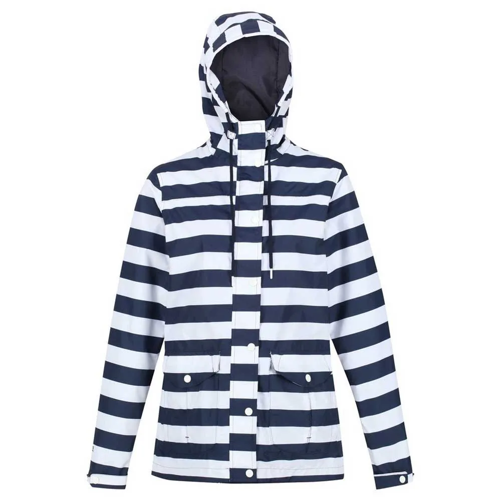 Regatta Bayarma Softshelljacka, Navy / white stripe