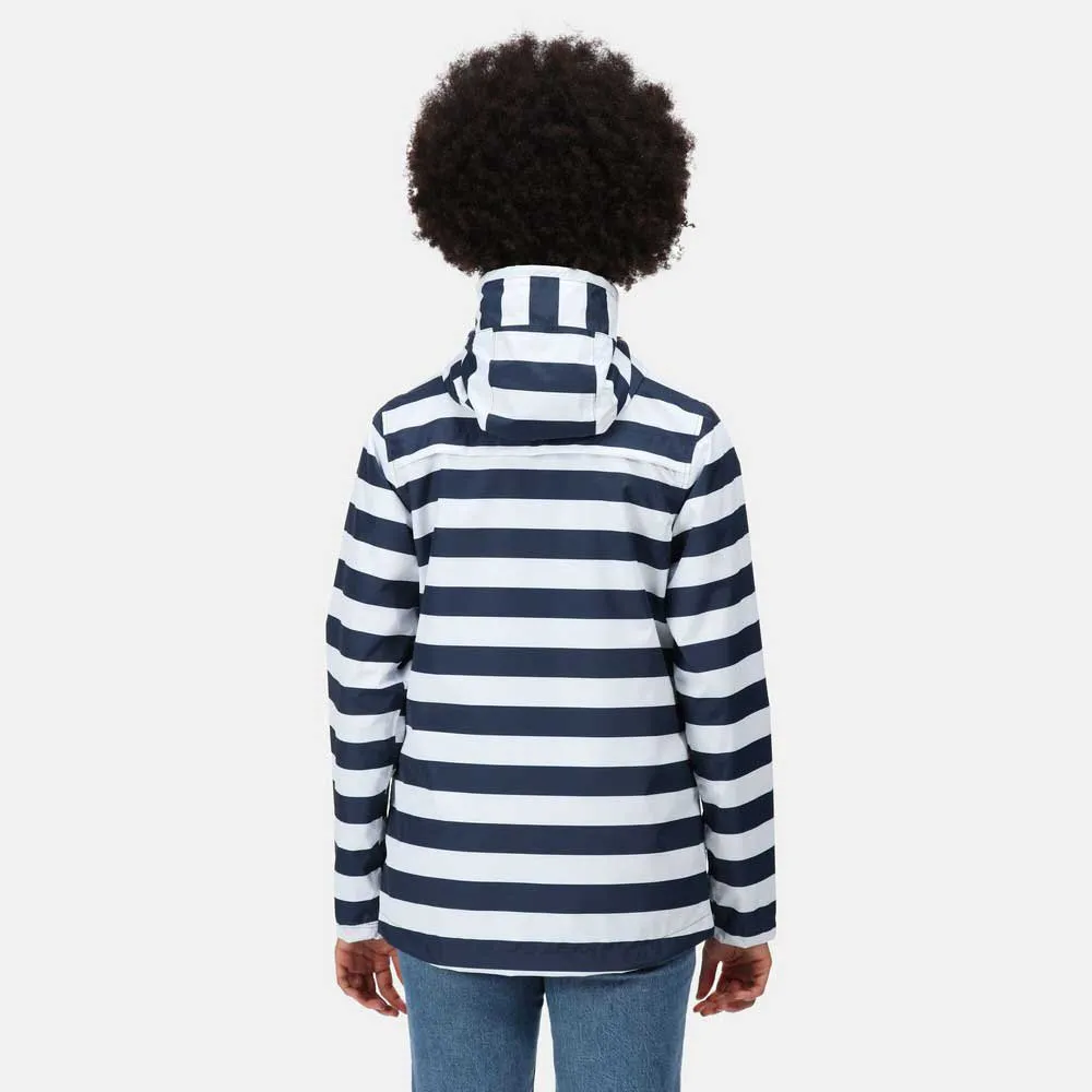 Regatta Bayarma Softshelljacka, Navy / white stripe