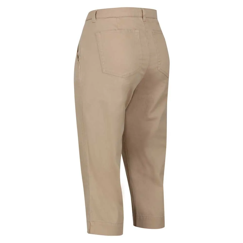 Regatta Bayla Capri 3/4-byxor, Sesame