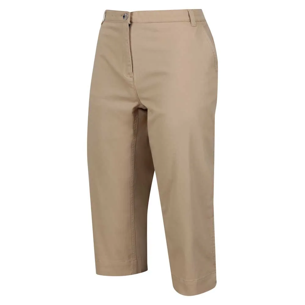 Regatta Bayla Capri 3/4-byxor, Sesame
