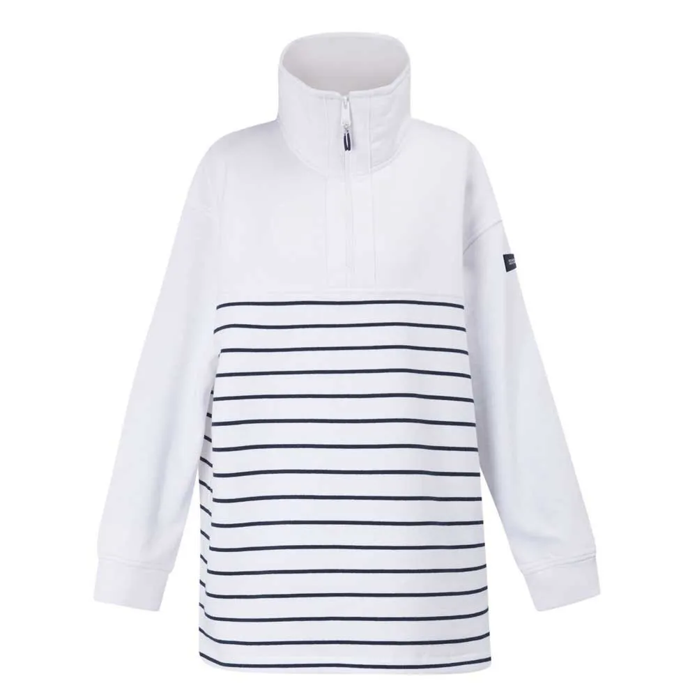 Regatta Bayletta Fleece Med Halv Dragkedja, White / navy Regatta Bayletta Fleece Med Halv Dragkedja, White / navy