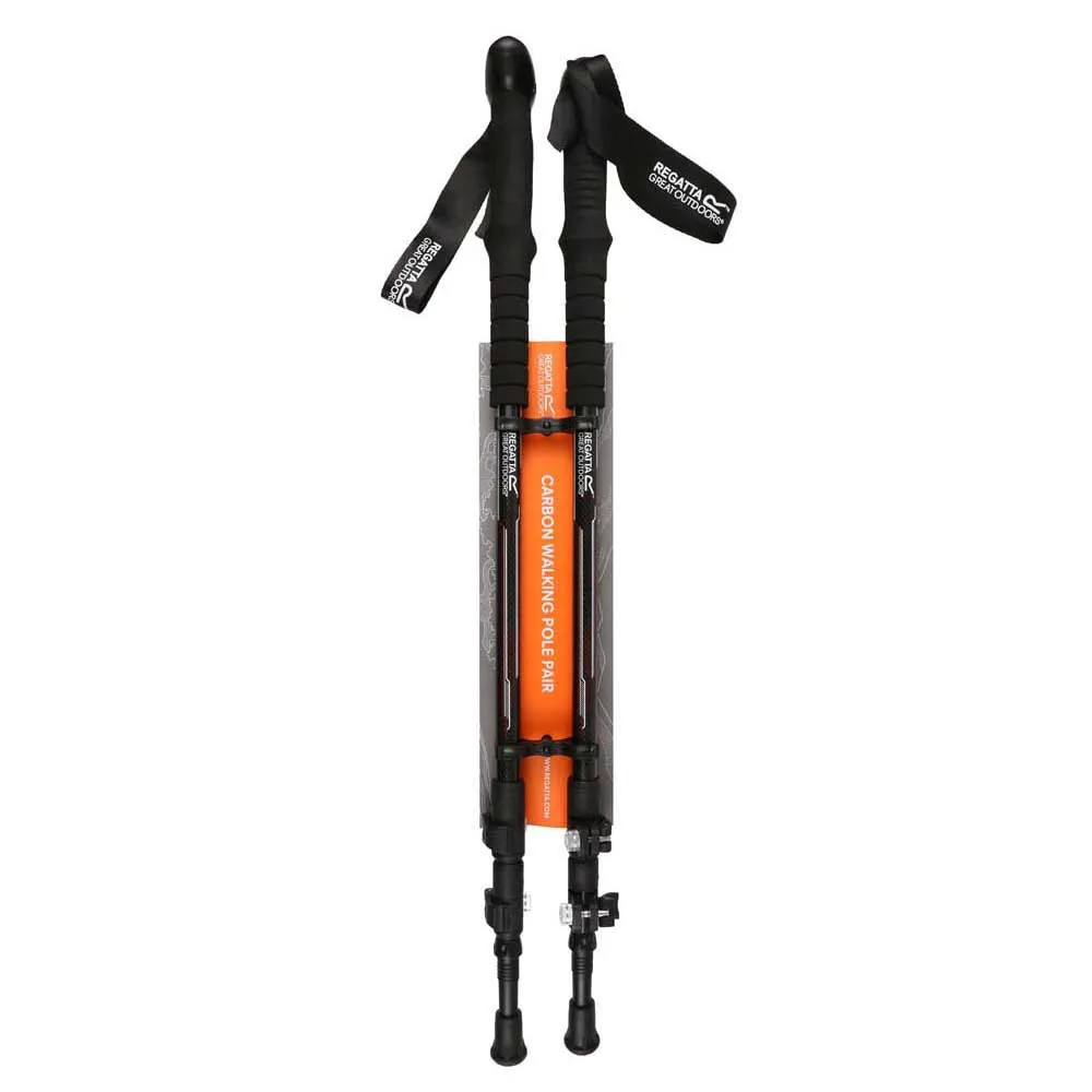 Regatta Carbon Walk Stavar, Black, 80-135cm