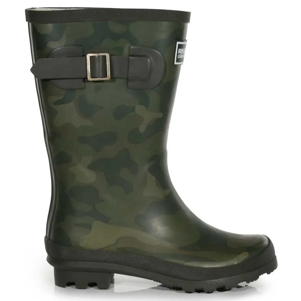 Regatta Fairweather Stövlar, Dark khaki camo, EU 39