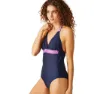 Navy / radiant orchid