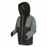 Regatta Hanleigh Jacka, Black / agave green, 7-8Y