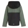Regatta Hanleigh Jacka, Black / agave green, 7-8Y