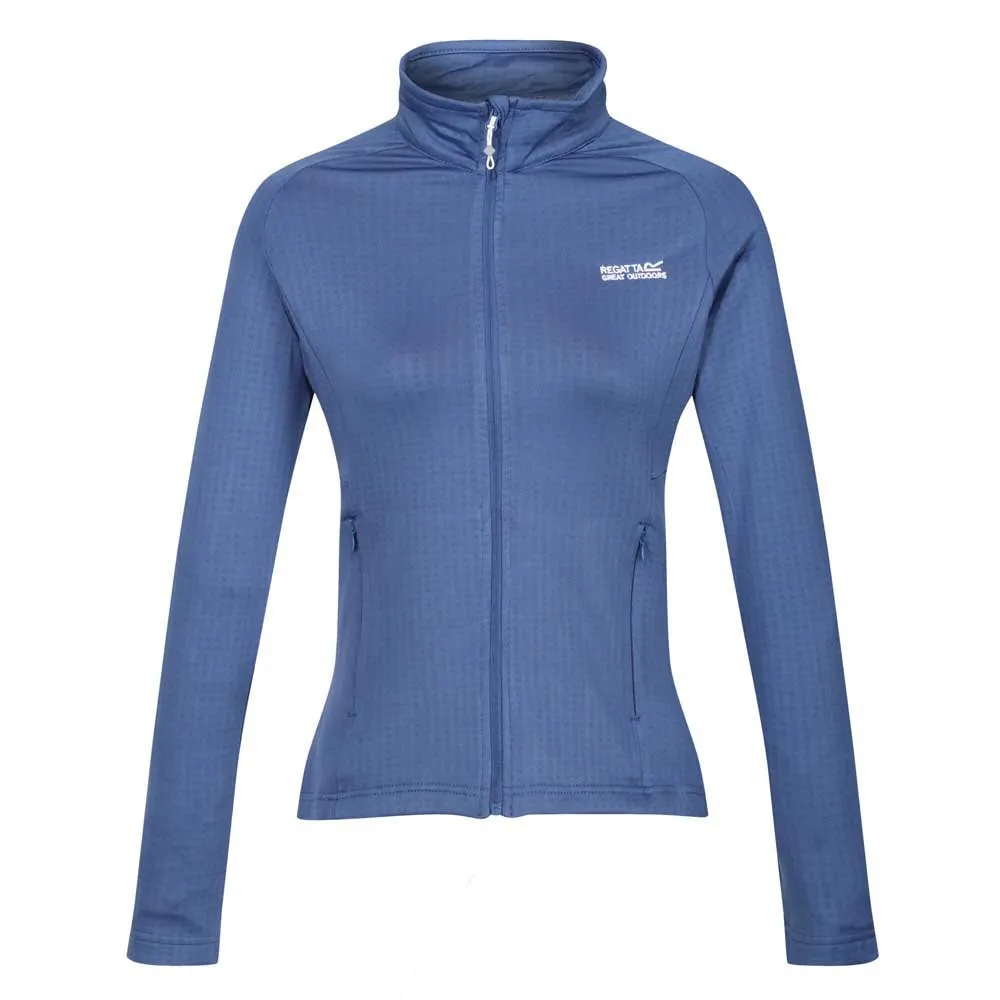 Regatta Highton Lte Ii Fleecejacka Med Dragkedja, Dusty denim