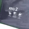 Regatta Kivu 2 V3 Tält, Green pasture / ebony, 2 Platser