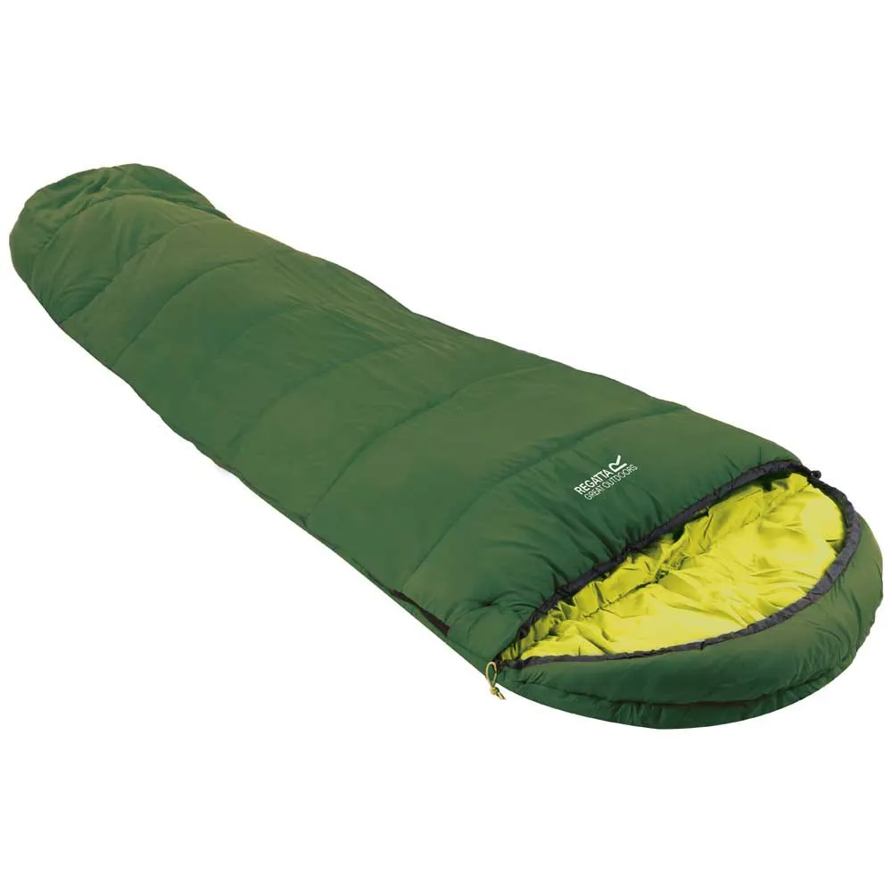 Regatta Montegra 300 Sovsäck, Alpine green, Left Zipper